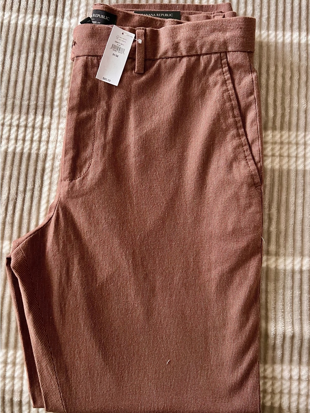 Banana Republic Men’s Brown Tone Grayson dress pants